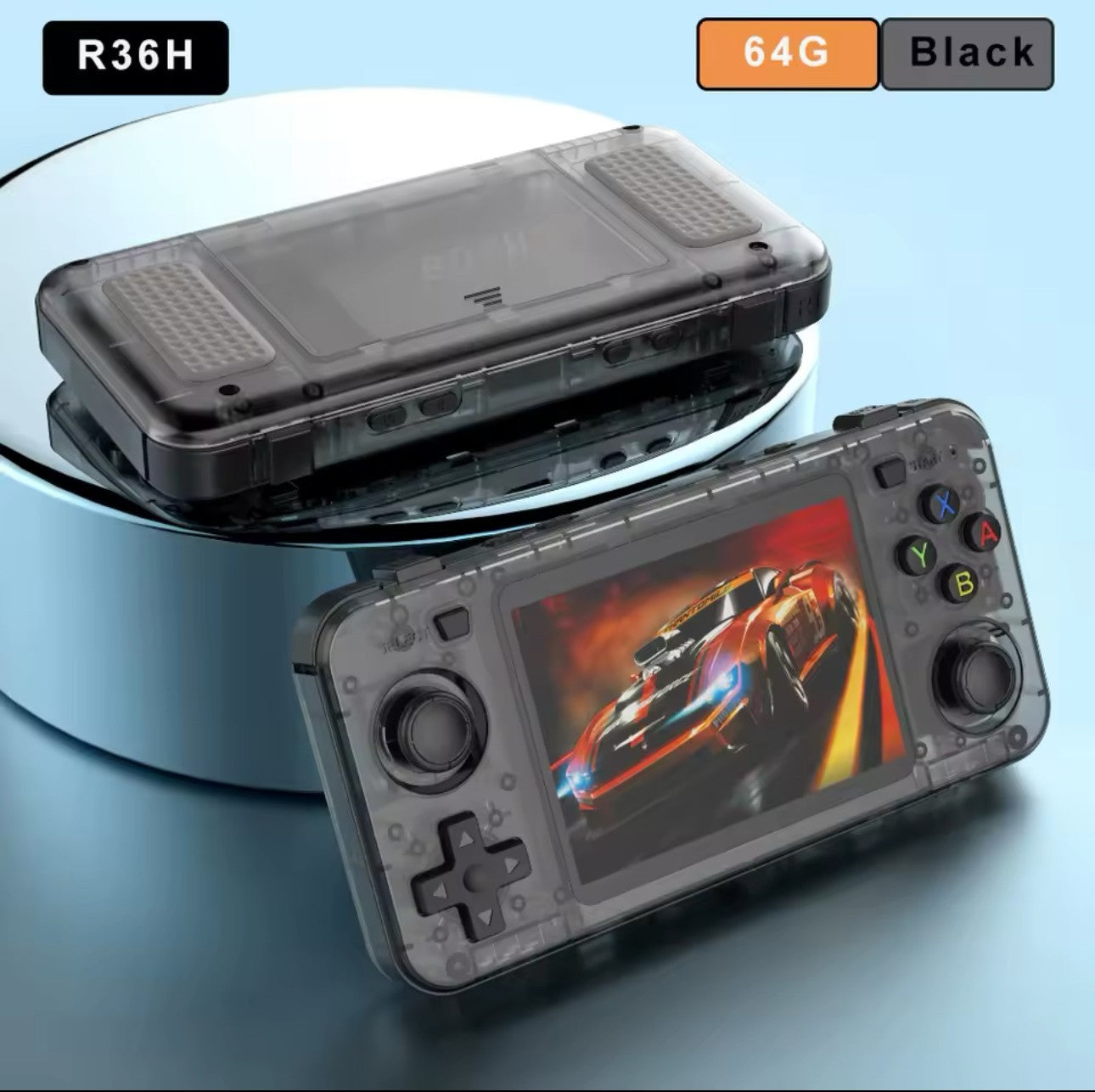 R36S Retro Handheld Video Game Console Linux System 3.5 Inch IPS Screen