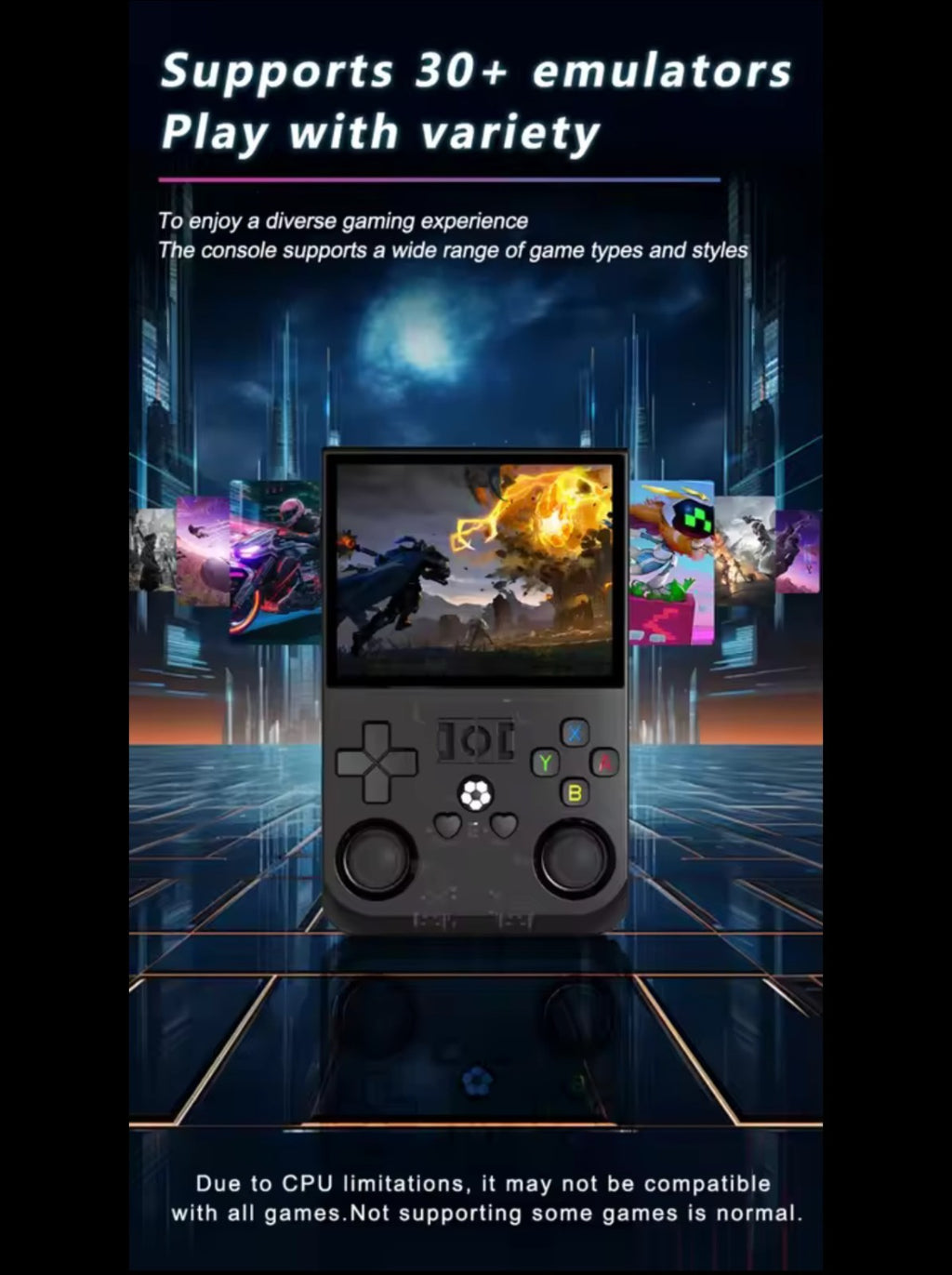 R36S Retro Handheld Video Game Console Linux System 3.5 Inch IPS Screen