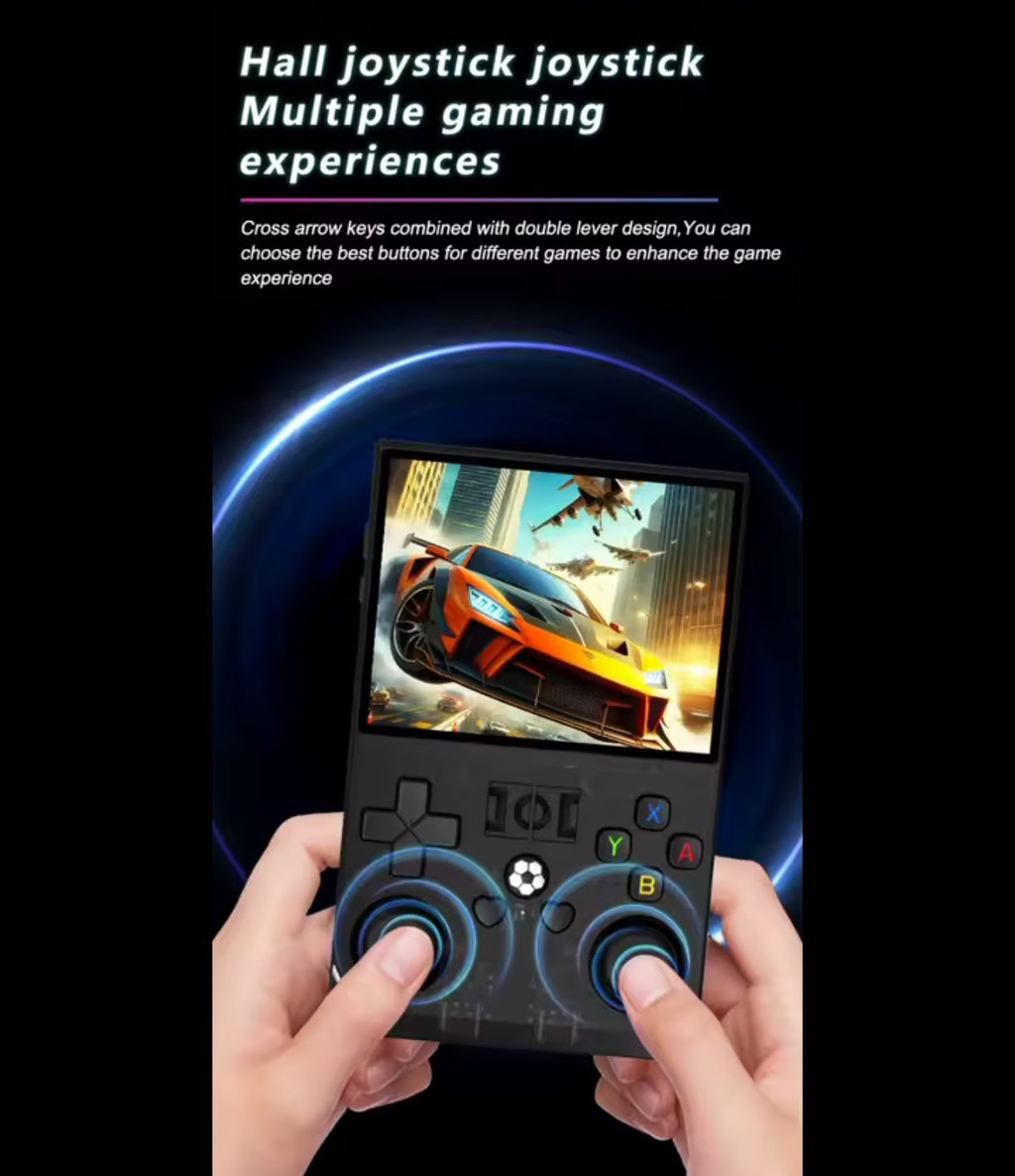 R36S Retro Handheld Video Game Console Linux System 3.5 Inch IPS Screen