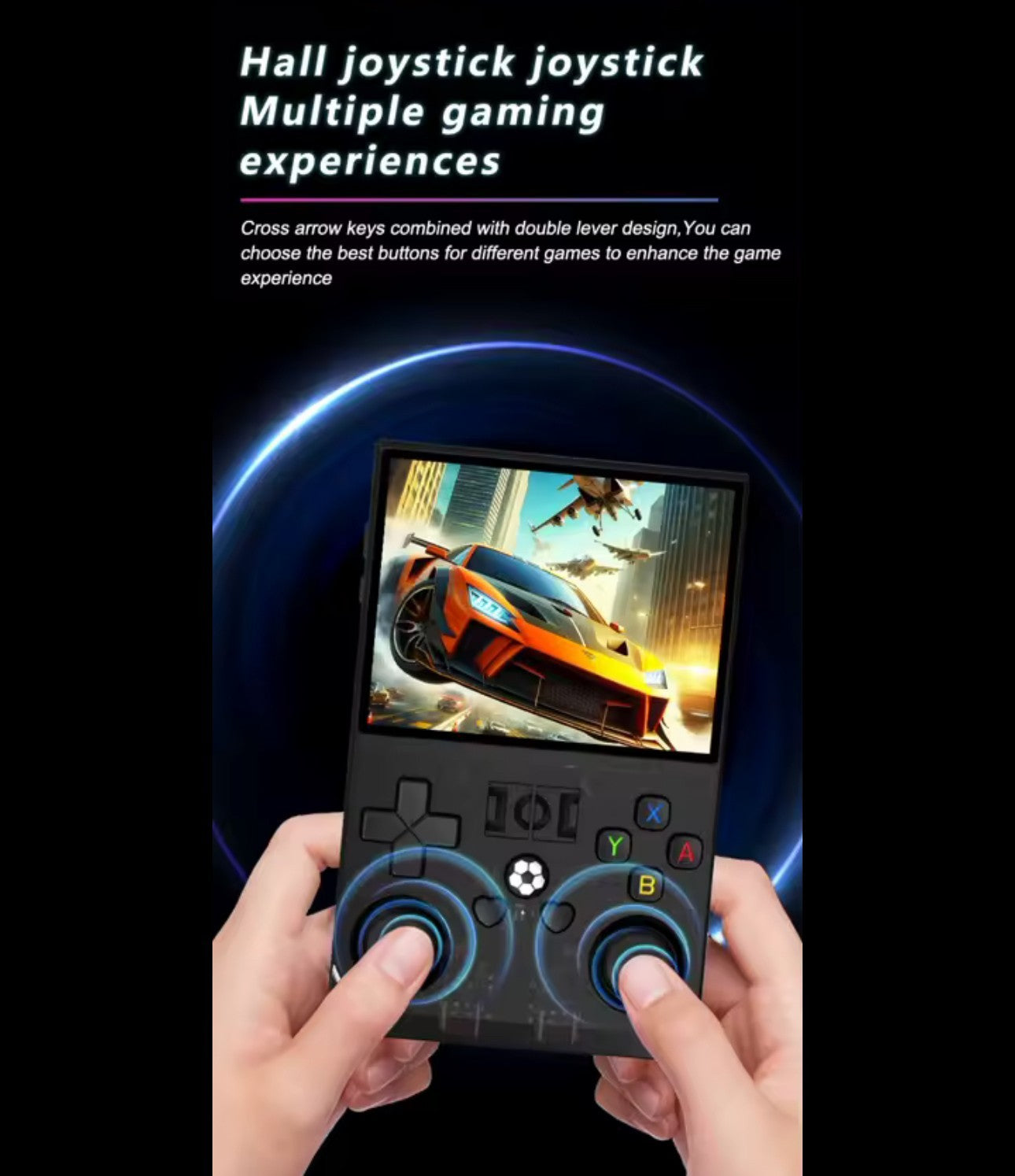 R36S Retro Handheld Video Game Console Linux System 3.5 Inch IPS Screen